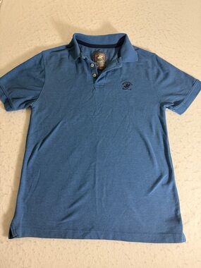 Beverly Hills Polo Club Sky Blue Polo Shirt with Embroidered Logo